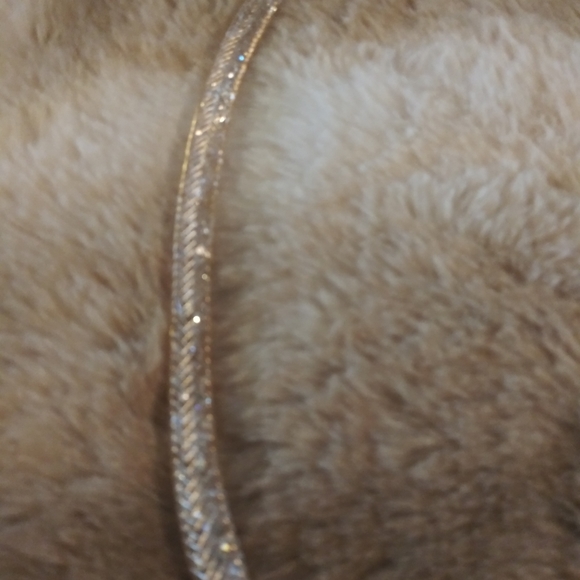 White Austrian Crystal Flower Pendant Necklace 21Inch - Picture 13 of 16